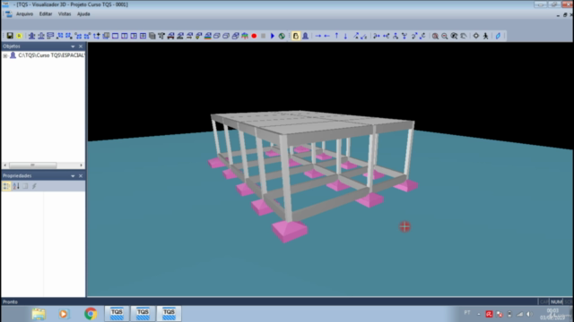 Curso Básico TQS - Projeto Estrutural – Screenshot 1