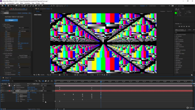 After Effects Trapcode Form ile İntro Animasyonu – Screenshot 2
