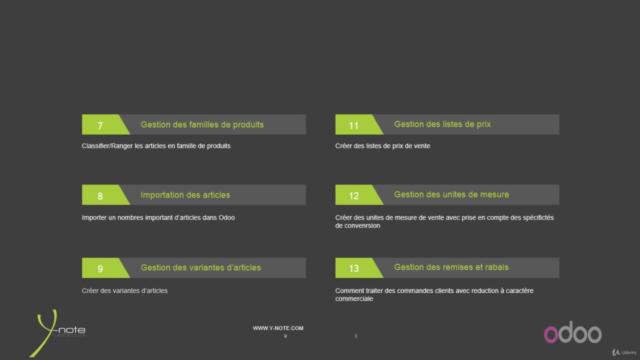Odoo V13 : Formation Ventes – Screenshot 4