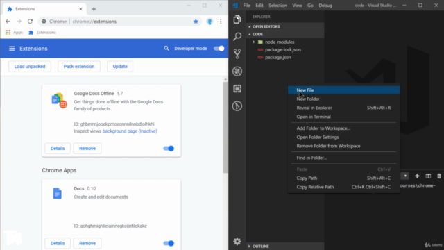 Google Chrome Extension Development From Beginning – Screenshot 2