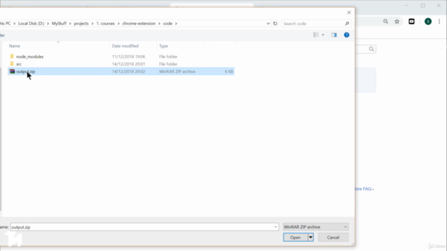 Google Chrome Extension Development From Beginning – Screenshot 4
