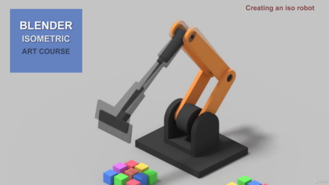 Blender Isometric Art : Create 3D Scenes From Scratch – Screenshot 2