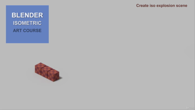 Blender Isometric Art : Create 3D Scenes From Scratch – Screenshot 3