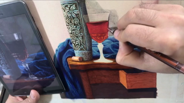 Drawing with Colored Ballpoint Pens: Beauty Drawing & Paint – Screenshot 3