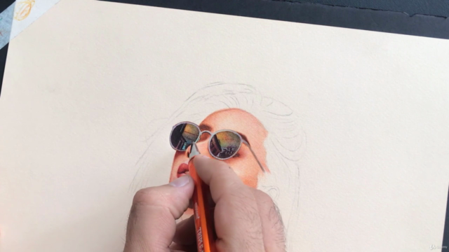 Drawing with Colored Ballpoint Pens: Beauty Drawing & Paint – Screenshot 4