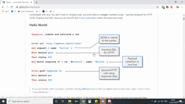 Karate framework - API & UI Automation – Screenshot 2