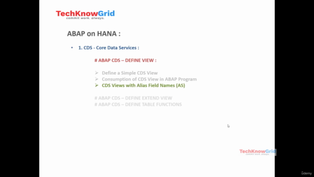 SAP ABAP CDS (Core Data Service) Views for S/4 HANA - Screenshot_02