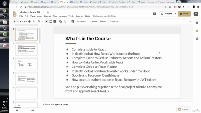 React with Redux, React-Router, Hooks and Auth0 – Screenshot 1