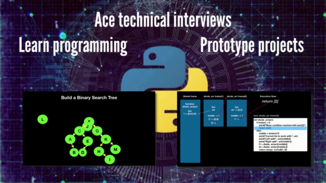 Python 3: Project-based Python, Algorithms, Data Structures – Screenshot 4