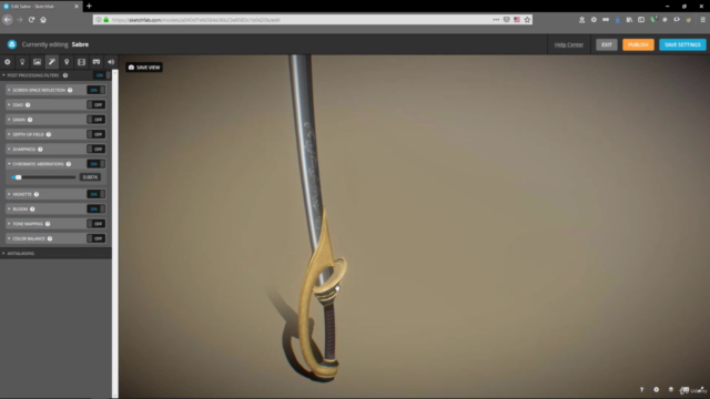 Blender 2.8 for beginners - Sword creation – Screenshot 3