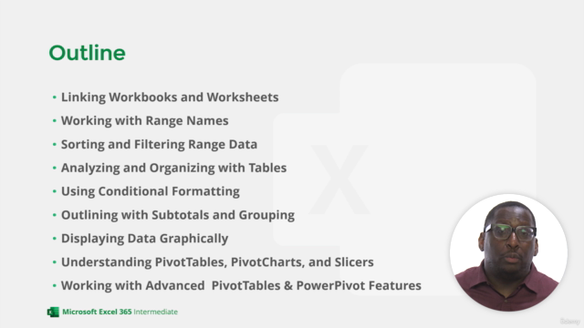 Microsoft 365 Excel - Intermediate – Screenshot 4
