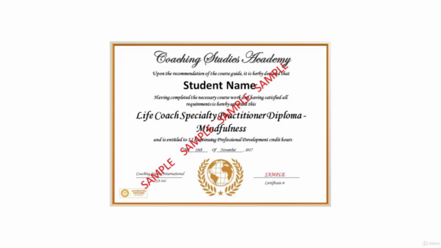 Mindfulness Life Coach Certification: Accredited – Screenshot 2