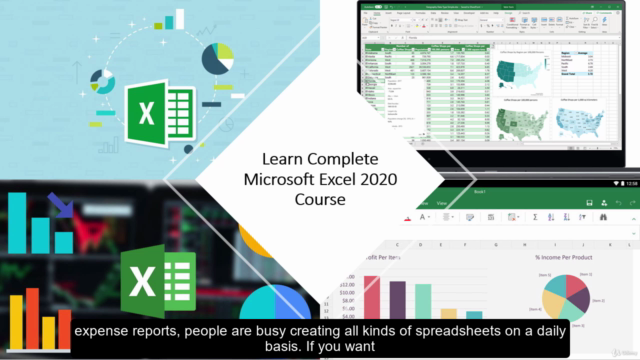 Learn Microsoft Excel and Create Interactive Dashboards – Screenshot 1