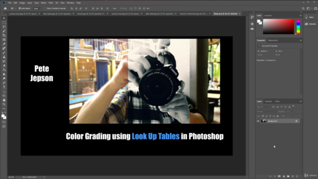 Color Grading Using Look Up Tables in Photoshop - Screenshot_01