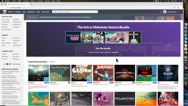 Crie Visual Novel e Text-based Games com Twine (open-source) – Screenshot 1