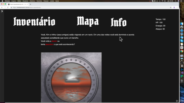 Crie Visual Novel e Text-based Games com Twine (open-source) – Screenshot 4