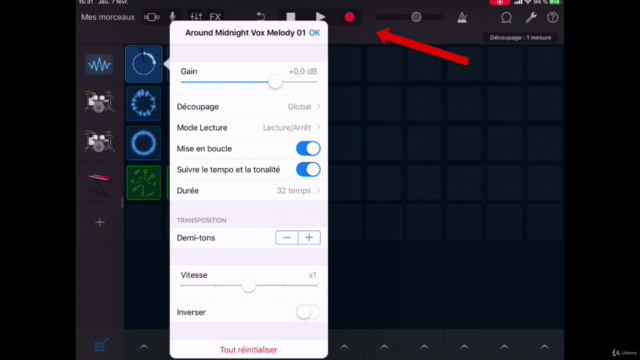 GarageBand iOS : le guide complet – Screenshot 3