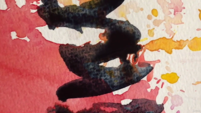 Expressive und farbenfrohe Blumen in Aquarell – Screenshot 2