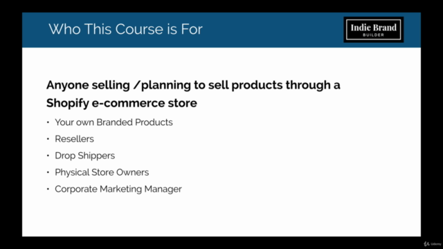 Shopify Design & Branding Masterclass – Screenshot 1