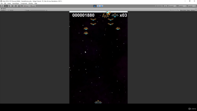 Unity Game Tutorial: Galaga 3D - Screenshot_02