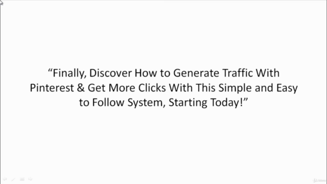 Pinterest Marketing Mastery: Get Fast Traffic That Converts! – Screenshot 4
