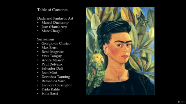 Salvador Dali, Joan Miro, Frida Kahlo and Surrealist Art – Screenshot 3