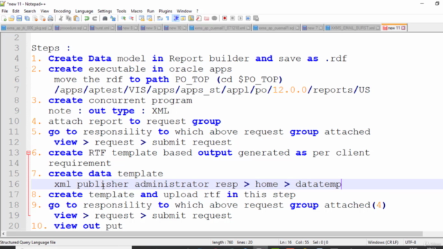 Complete Course on XML Publisher Reports in Oracle Apps R12 - Screenshot_02