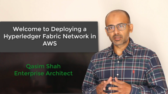 Deploy a Hyperledger Blockchain network in AWS – Screenshot 1