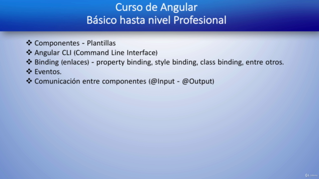 Curso de Angular desde básico hasta nivel profesional – Screenshot 2