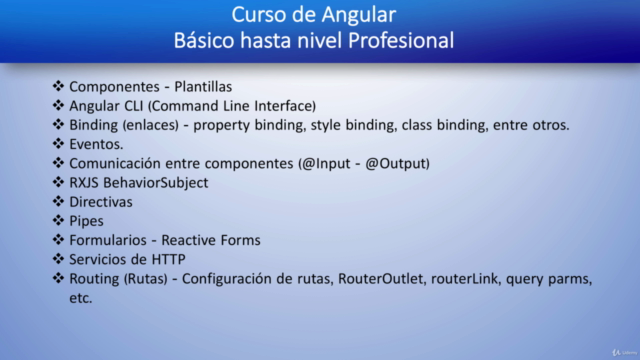 Curso de Angular desde básico hasta nivel profesional – Screenshot 4