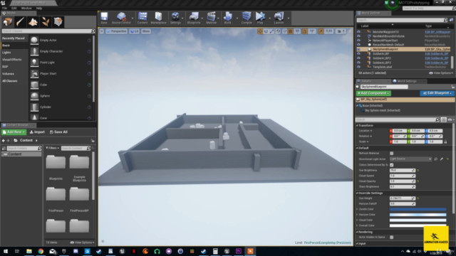 Creating The Simple Shooting Game With Unreal Engine – Screenshot 1