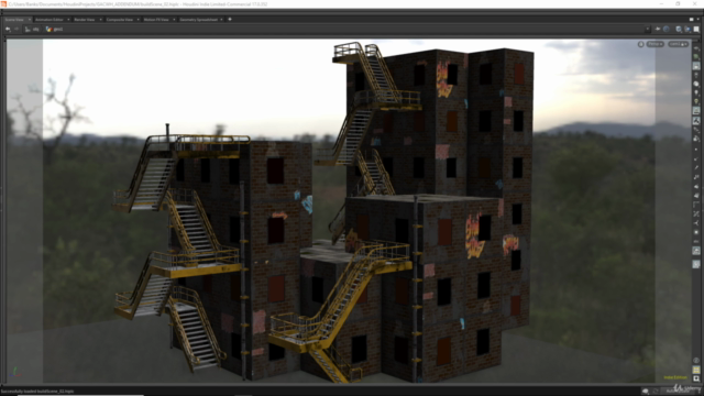 Game Asset Creation With Houdini – Screenshot 1