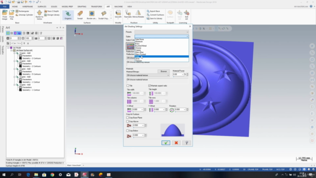 MasterCAM ART İLE TASARIM VE ÜRETİM – Screenshot 3