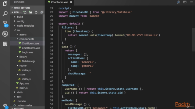 Build 7 Real World Applications with Vue.js – Screenshot 4