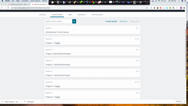 Machine Learning Projects A-Z : Kaggle and Real World Pro – Screenshot 2