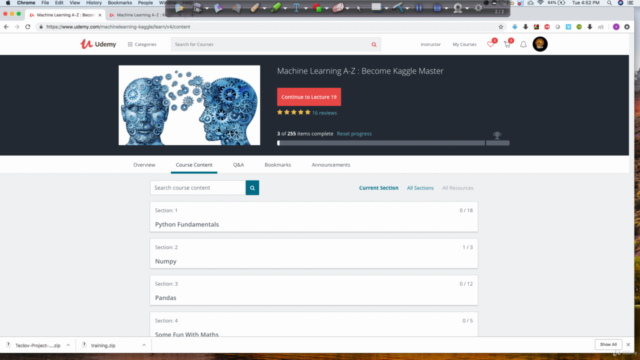 Machine Learning Projects A-Z : Kaggle and Real World Pro – Screenshot 4