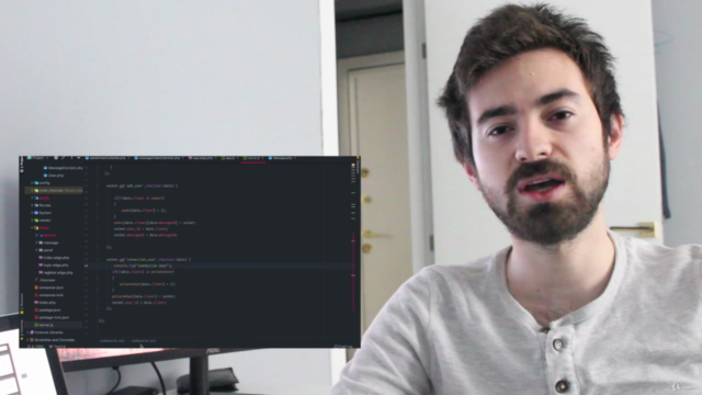 PHP MVC ile SOCKET IO Kullanımı ve Gerçek Zamanlı Projeler – Screenshot 3