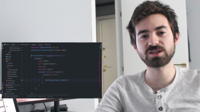 PHP MVC ile SOCKET IO Kullanımı ve Gerçek Zamanlı Projeler – Screenshot 4