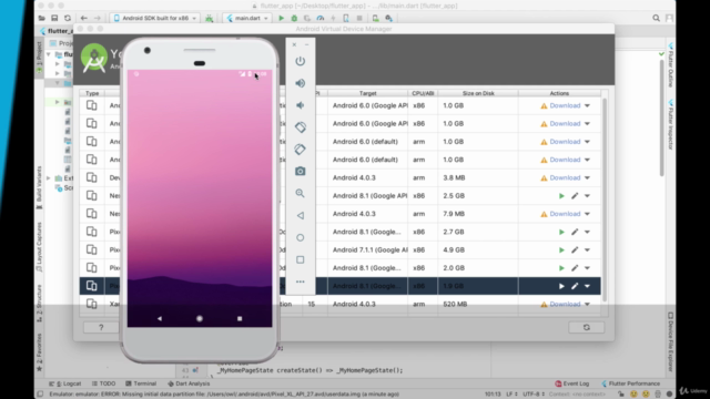 Learn Flutter and Dart: Complete App Development Projects - Screenshot_01