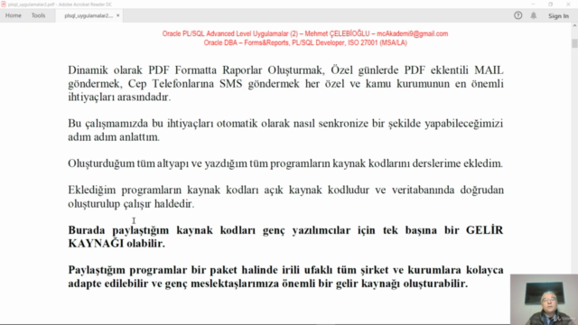Oracle PL/SQL - Advanced Level Enterprise Uygulamalar (2) – Screenshot 3