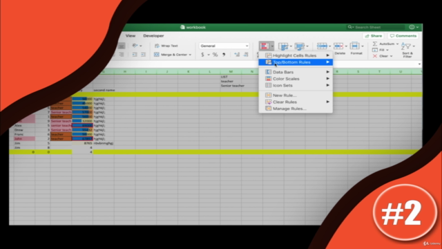 Microsoft Excel: Excel Conditional formatting master(Excell) – Screenshot 3
