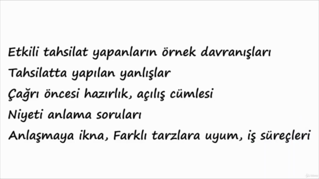 Telefonda tahsilat teknikleri – Screenshot 4