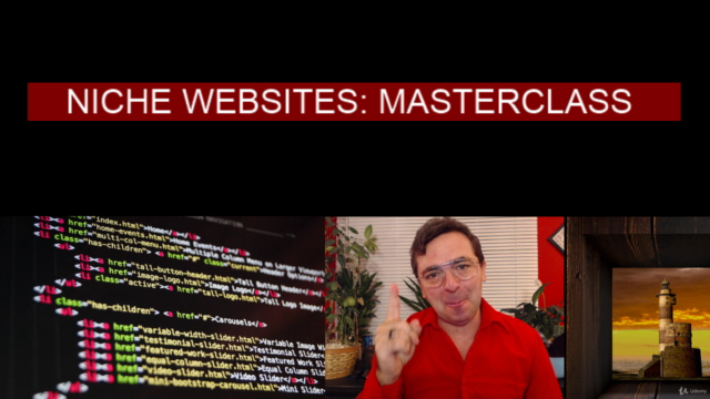 NICHE WEBSITES MASTERCLASS: On Business, Research, Marketing – Screenshot 1