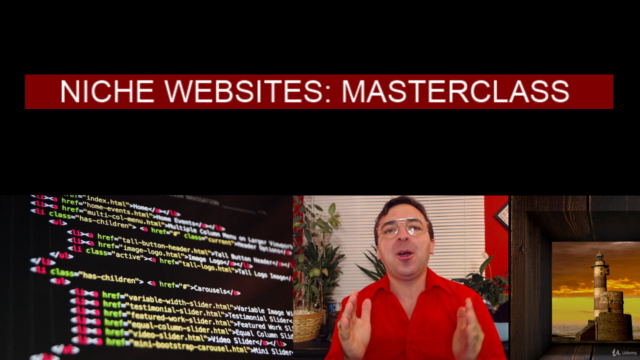 NICHE WEBSITES MASTERCLASS: On Business, Research, Marketing – Screenshot 2