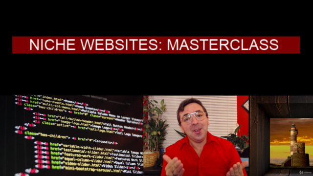 NICHE WEBSITES MASTERCLASS: On Business, Research, Marketing – Screenshot 3