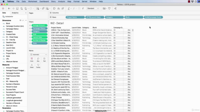 Tableau 2019 Desktop Training – Screenshot 4