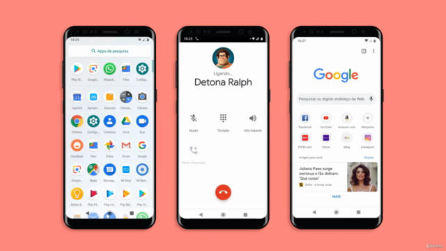 Curso Essencial de Smartphone Android – Screenshot 2