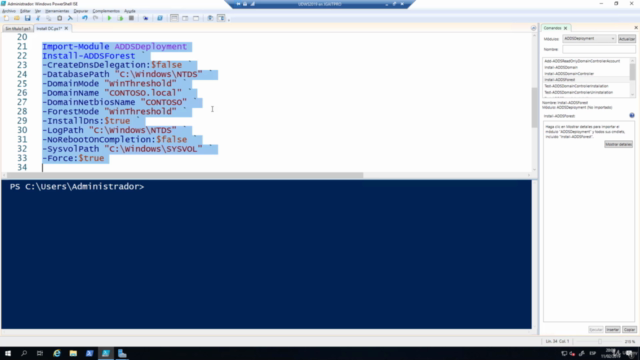 Curso de administración de Active Directory con PowerShell – Screenshot 3