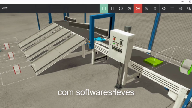 Automação Industrial em Ambiente Virtual – Screenshot 3