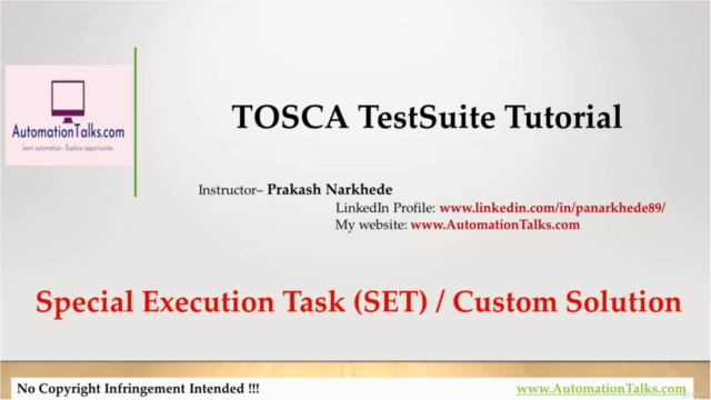 Learn TOSCA Customizations (SET and Custom Control) + C# – Screenshot 1
